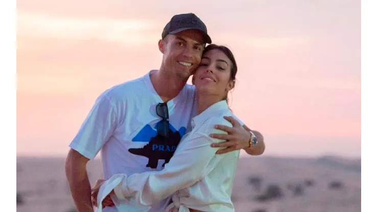 Cristiano, de vacaciones junto a Georgina.