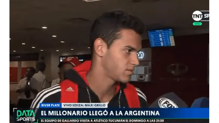 Cristian Ferreira contó lo que dijo Enzo Pérez antes de su golazo con River