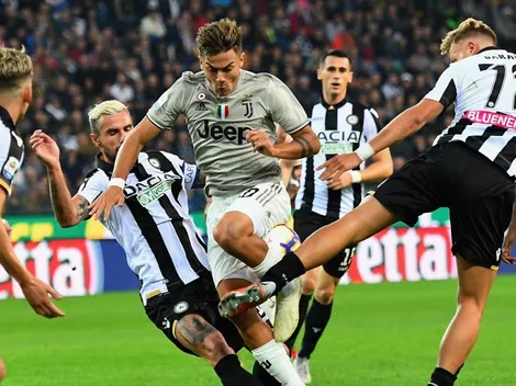 Qué canal transmite Juventus vs Udinese por la Serie A