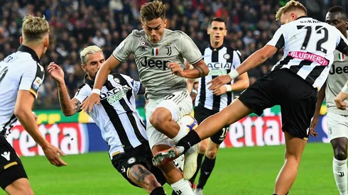 Juventus vs Udinese por la Serie A.