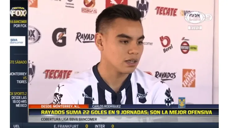 Carlos Rodríguez espera un Clásico Regio plagado de goles