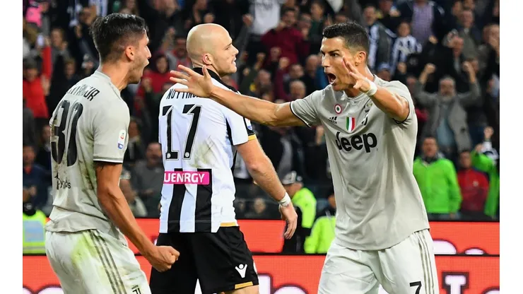 Juventus vs Udinese por la Serie A.