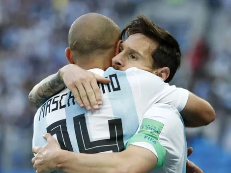 El tuit de Mascherano tras confirmarse la vuelta de Messi a la Selección Argentina