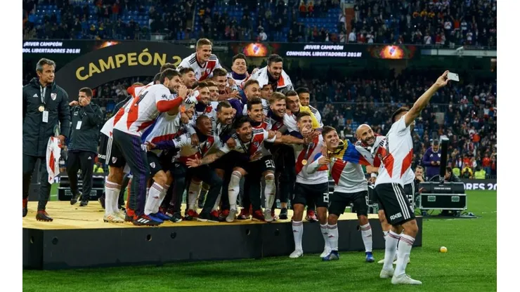 River ganó la Libertadores en Madrid.