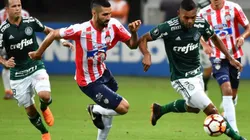 Junior vs Palmeiras por la Copa Libertadores.