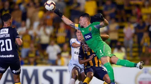 Ledesma, una de las figuras de la cancha.