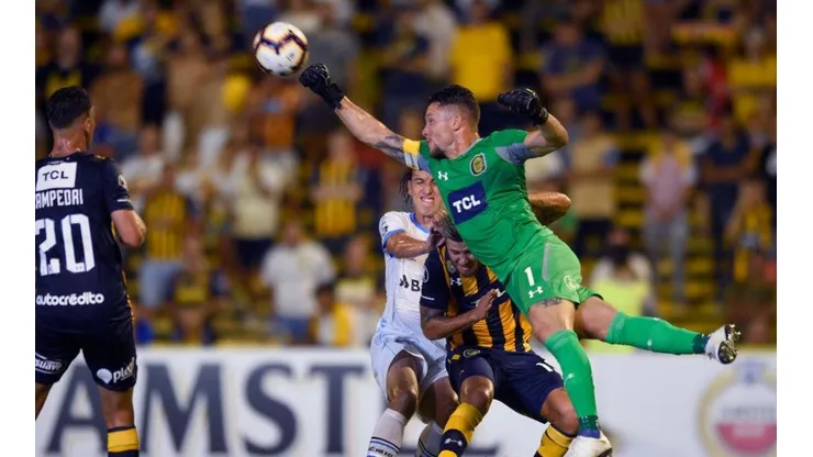 Ledesma, una de las figuras de la cancha.