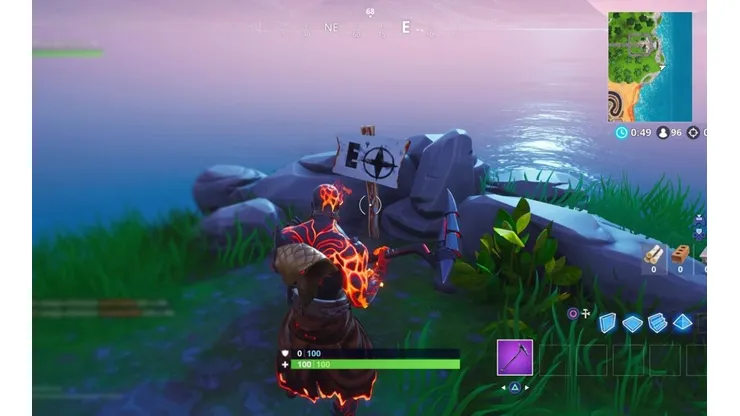 Desafíos Semanales - Visita los puntos mas alejados al Norte, Sur, Este y Oeste de la Isla en Fortnite (Semana 2, Temporada 8)