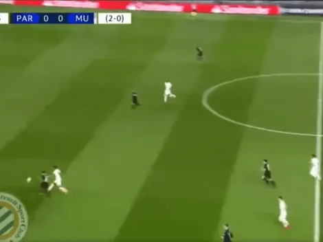 Típico del buen PSG: Lukaku aprovechó un horror de la defensa y marcó a los 2'