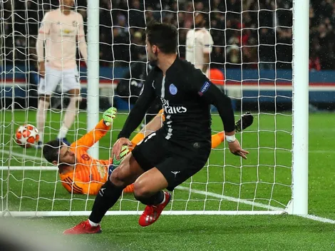 Dani Alves le dio un pase de lujo a Mbappé, este asistió a Bernat y el PSG se lo empató al United