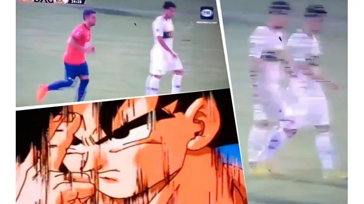 Modo Dragon Ball: la llamativa teletransportación de Emmanuel Más en pleno partido de Boca
