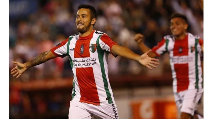 Palestino vs Internacional por la Copa Libertadores.