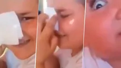 Video viral: un nene hincha de River aprovechó carnaval para disfrazarse de Pablo Pérez