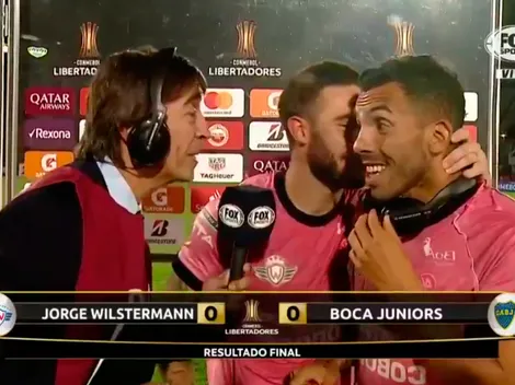 En un cumple: a Nández le hicieron preguntarle algo a Tevez y se murieron de risa