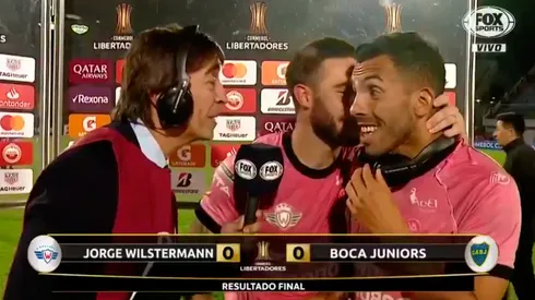 En un cumple: a Nández le hicieron preguntarle algo a Tevez y se murieron de risa