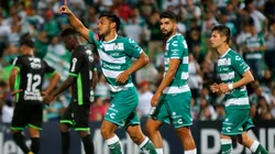 Santos Laguna está contento con su presente...