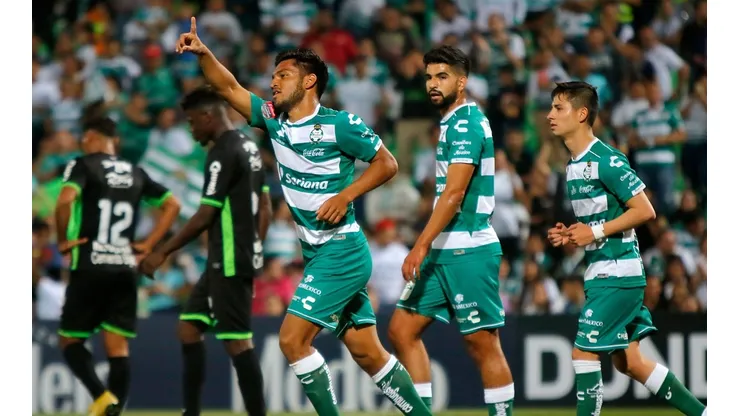 Santos Laguna está contento con su presente...