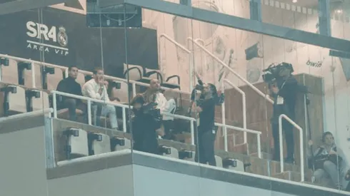 Ramos filmó un documental en la derrota de su equipo.