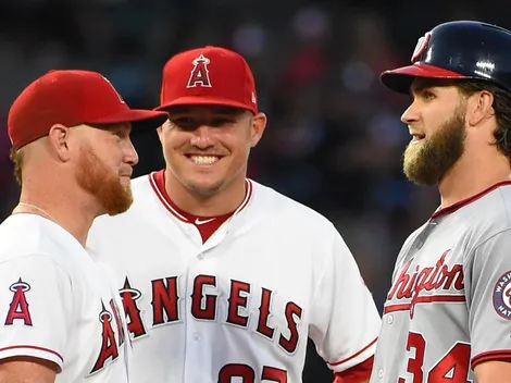 Mike Trout aconsejó a Bryce Harper en su llegada a los Phillies