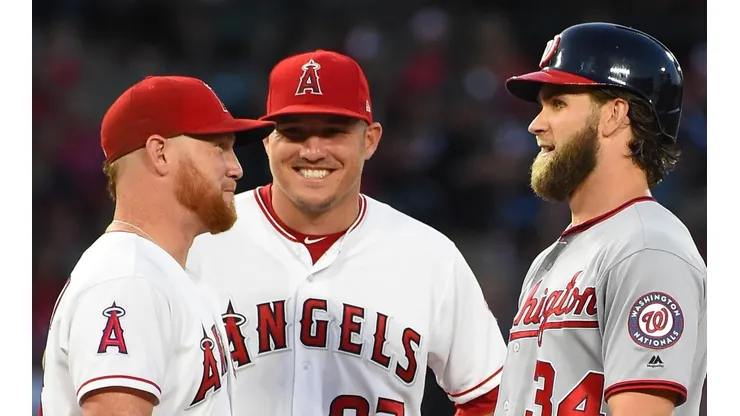 Mike Trout aconsejó a Bryce Harper en su llegada a los Phillies