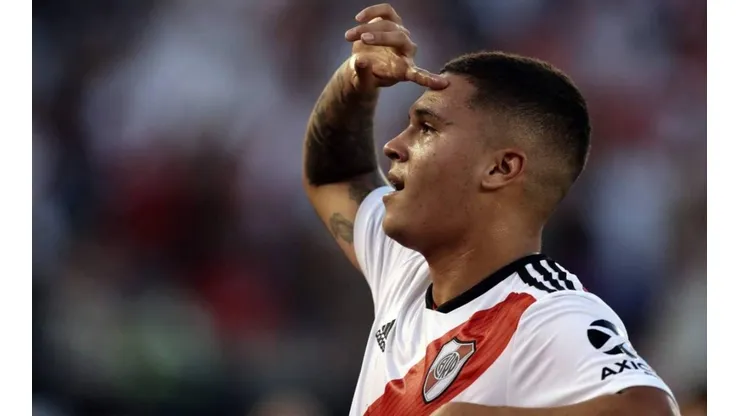Quintero ya está de vuelta en River y demostró su alegría en Instagram