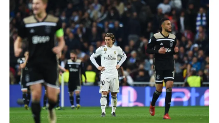DE NO CREER. Luka Modric casi sin entender el presente del Real Madrid (Foto: Getty).