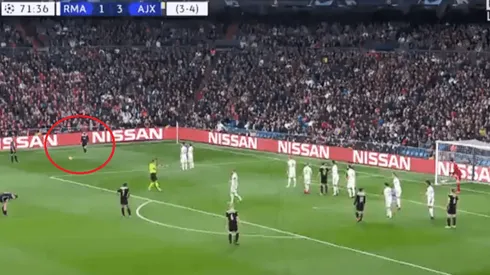 Es una locura: el infernal gol de tiro libre del Ajax para sentenciar al Real Madrid