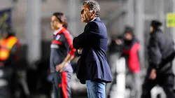 Miguel Russo enfrentando a Marcelo Gallardo.