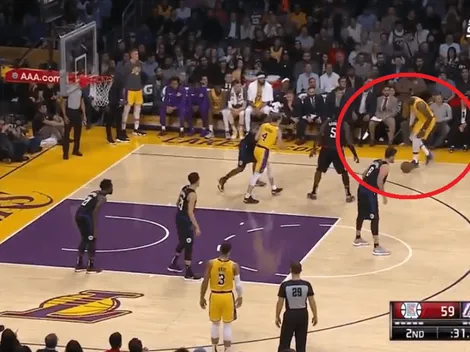 LeBron hizo el ridículo tratando de burlarse de los Clippers