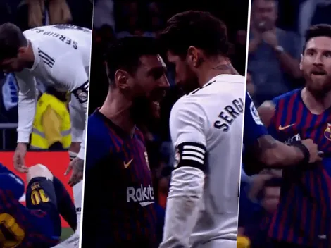 Lo que la TV no te mostró: todo lo que Messi le dijo a Sergio Ramos