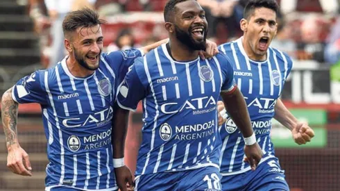 Godoy Cruz vs Olimpia por la Copa Libertadores.