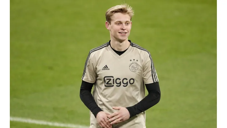 Frenkie de Jong, que enfrentará esta tarde al Real Madrid.