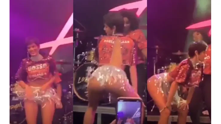 Bruna Marquezine, la ex de Neymar, metió un baile muy caliente en pleno carnaval con el jugador brasileño presente