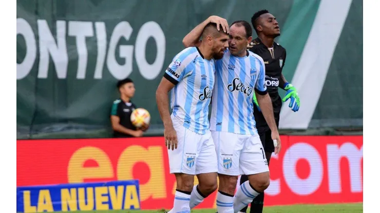 Leandro Díaz marcó el primero de la visita.