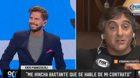 Vignolo le tiró a Francescoli que debería ser el sucesor de Gallardo en River y la respuesta de Enzo fue épica