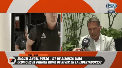 Un Miguel Russo entusiasmado habla del choque de Alianza Lima ante River