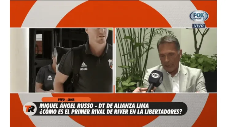 Un Miguel Russo entusiasmado habla del choque de Alianza Lima ante River