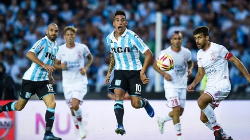 Foto de Centurión jugando en Racing.