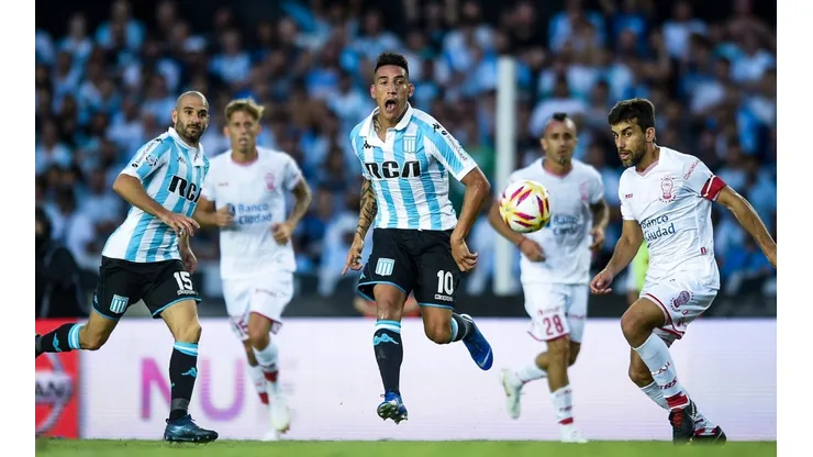 Foto de Centurión jugando en Racing.