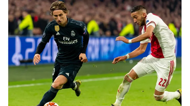 Real Madrid vs Ajax por la Champions League.