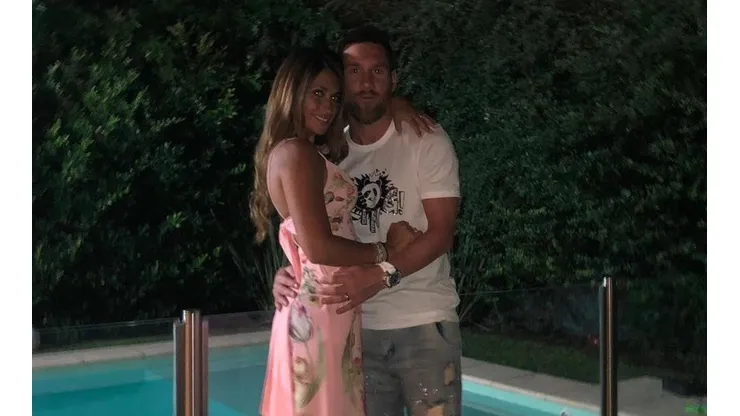 Foto de Lionel Messi y Antonella Roccuzzo.