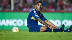 Tevez, bandera de Boca.