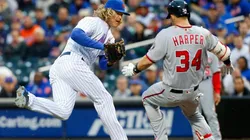 Noah Syndergaard troleó a Bryce Harper por no saber en qué ciudad jugará