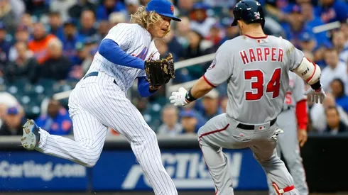 Noah Syndergaard troleó a Bryce Harper por no saber en qué ciudad jugará