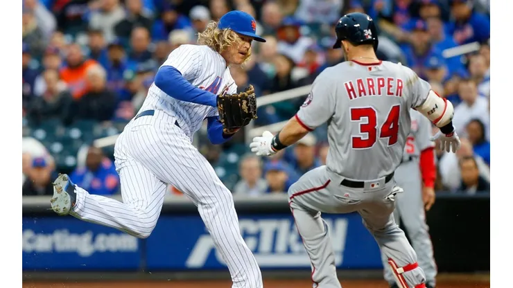 Noah Syndergaard troleó a Bryce Harper por no saber en qué ciudad jugará