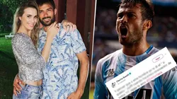 Cvitanich jugó tan bien con Racing que hasta volvió a enamorar a Chechu Bonelli