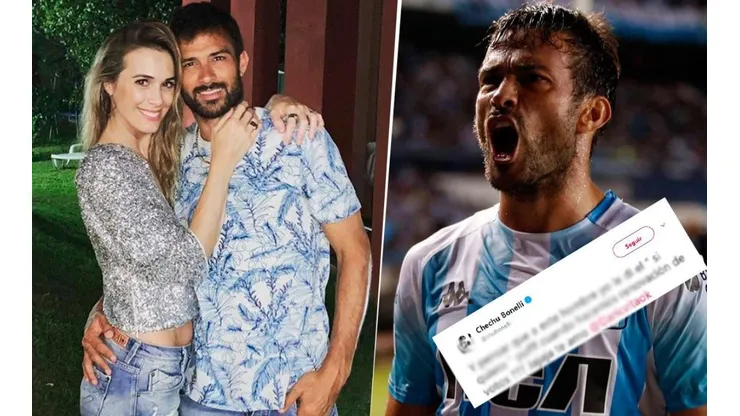 Cvitanich jugó tan bien con Racing que hasta volvió a enamorar a Chechu Bonelli