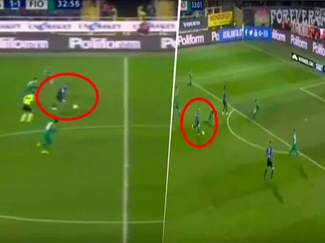 Correte, Bolt: Papu Gómez arrancó desde mitad de cancha, corrió como nunca y definió de lujo