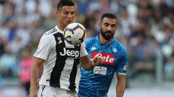 Nápoli vs Juventus por la Serie A.