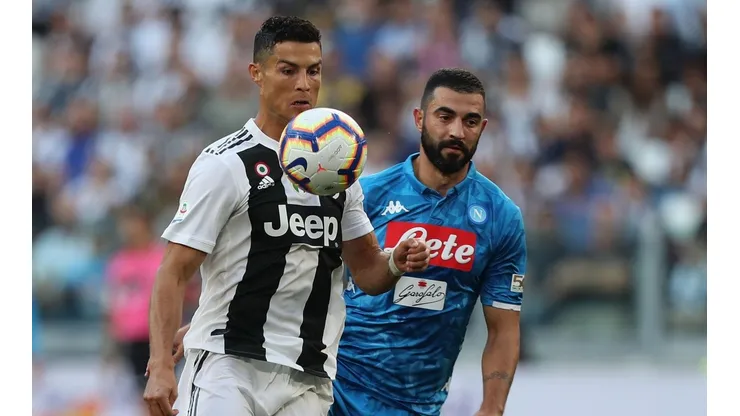 Nápoli vs Juventus por la Serie A.